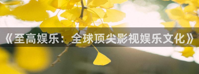 焦点娱乐加拿大：《至高娱乐：全球顶尖影视娱乐文化》