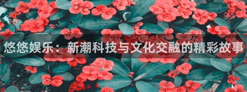 焦点娱乐网：悠悠娱乐：新潮科技与文化交融的精彩故事